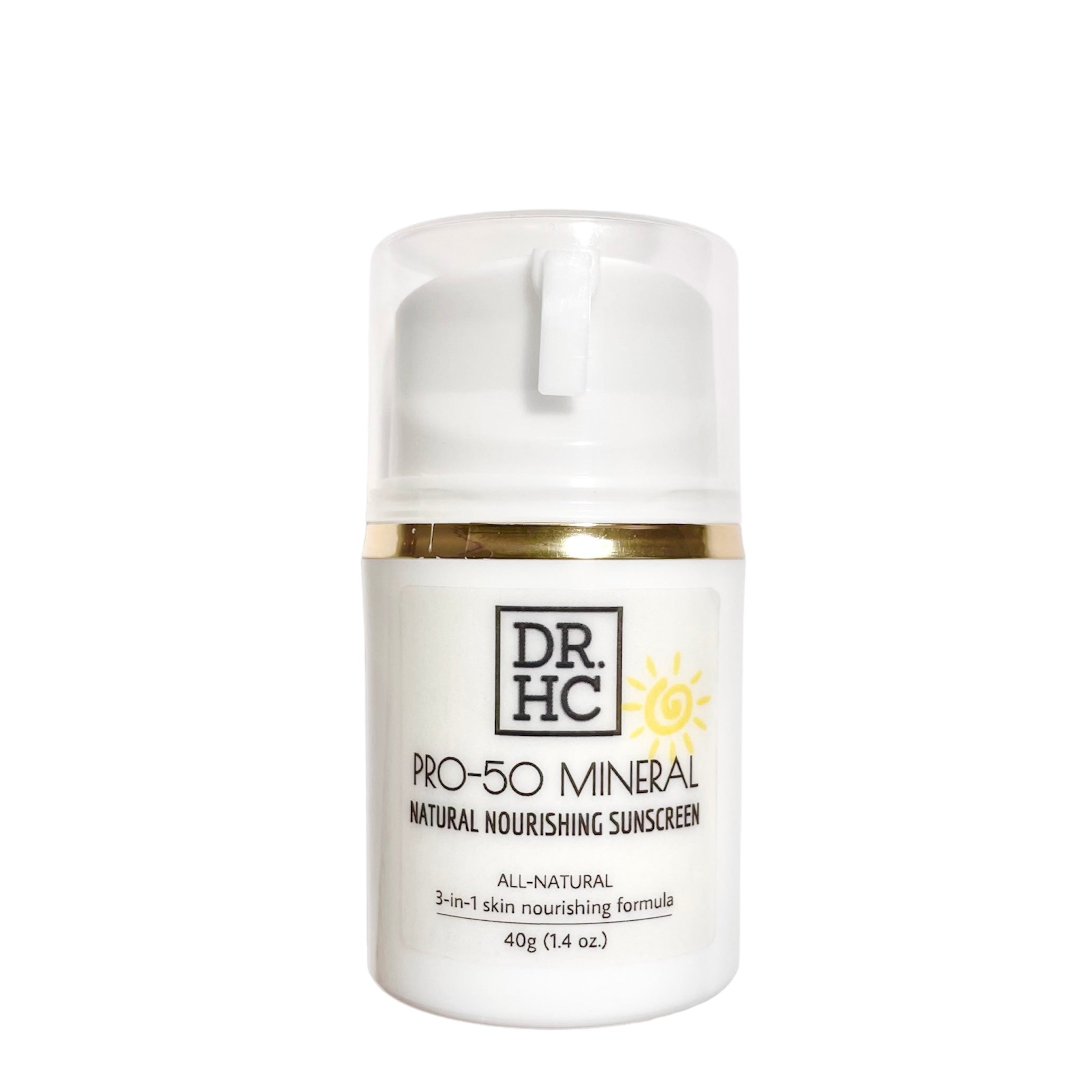 Pro-50 Mineral Natural Nourishing Sunscreen (40g, 1.4oz.)-0