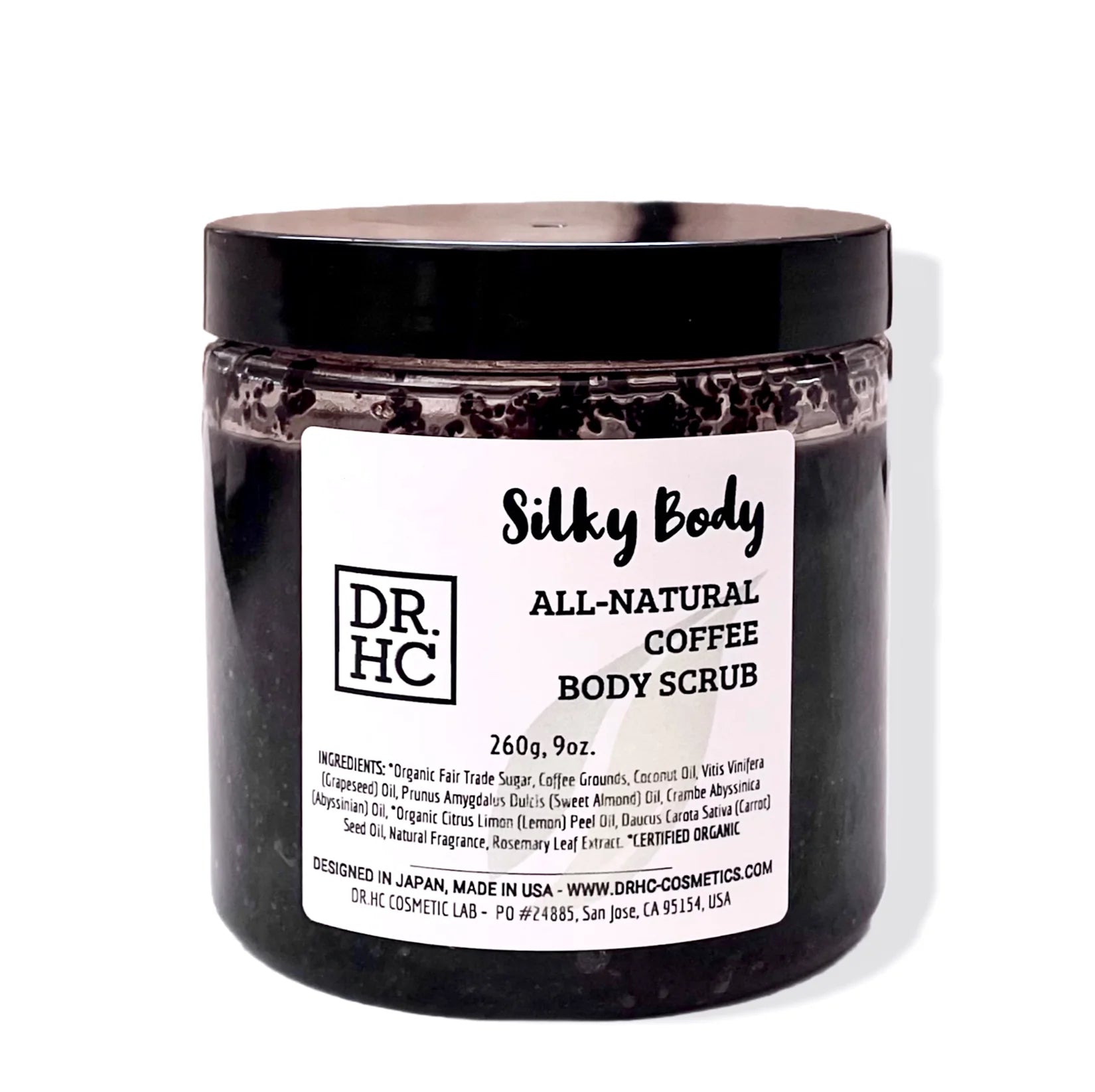 Silky Body All-Natural Coffee Body Scrub (260g, 9oz.)-0